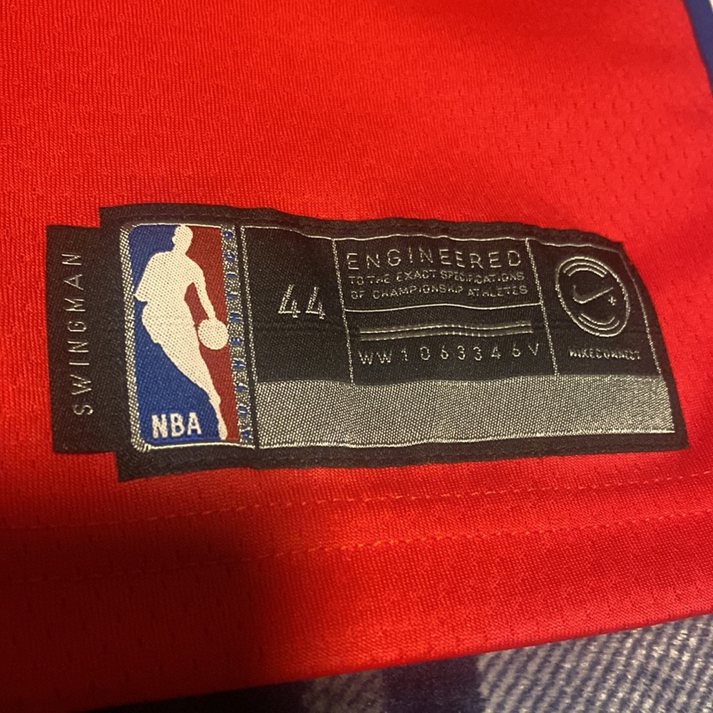 Philadelphia Sixers/76ers #21 Joel Embiid jersey size XL - Picture 9 of 13